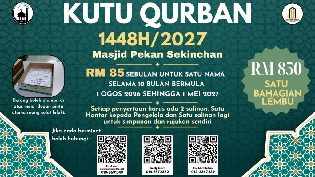 MAJLIS KUTU QURBAN 2027 FACEBOOK